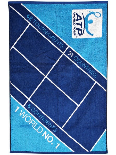 ATP Court Players Towel in Blue ATP Court Players Towel in Blue