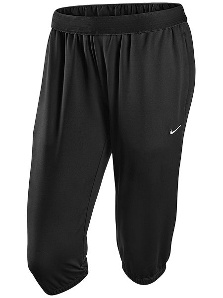 Nike Women's Summer Seasonal Knit Capri in Black Nike Women's Summer Seasonal Knit Capri in Black