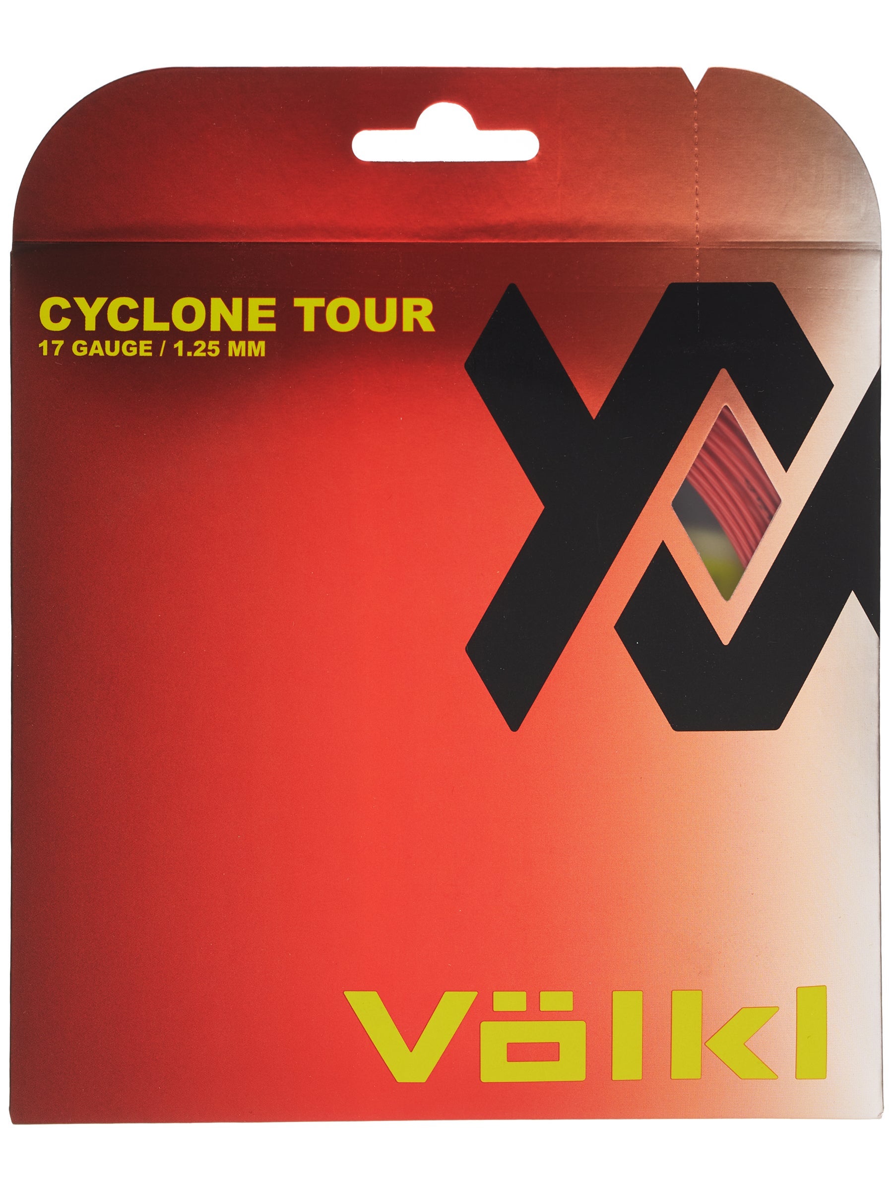 New playtest review of Volkl Cyclone Tour 17 (soft) tennis string