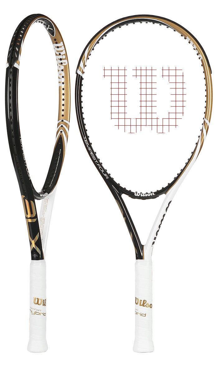 Wilson BLX Tempest Four Racquets