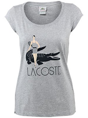 Lacoste Women's Spring Tennis Graphic Tee