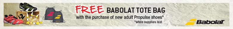 Free Shoe Bag with Purchase of Baboloat Propulse 4 Adult Shoe