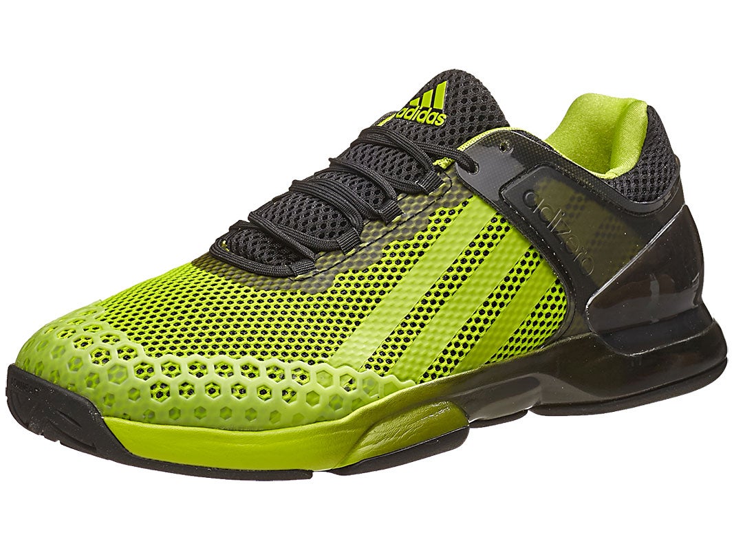 adidas adizero Ubersonic Black/Green/Pink Mens Shoe