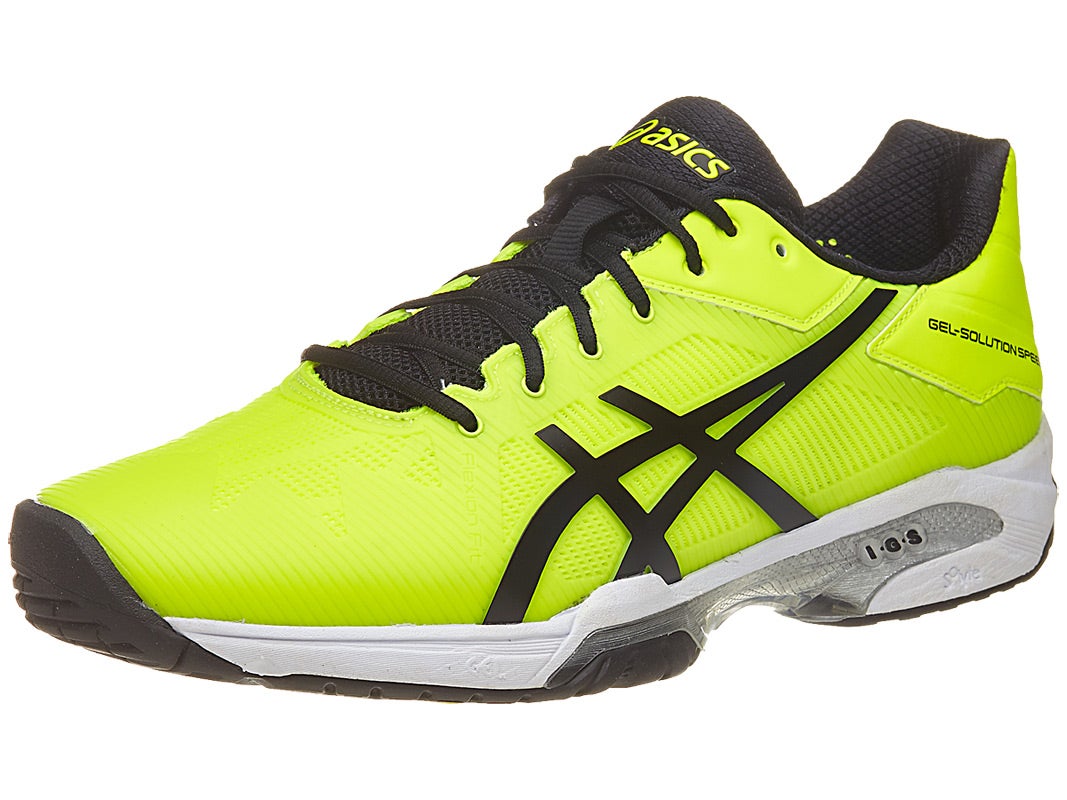 Asics Gel Solution Speed 3 Ye/Bk/Wh Mens Shoes