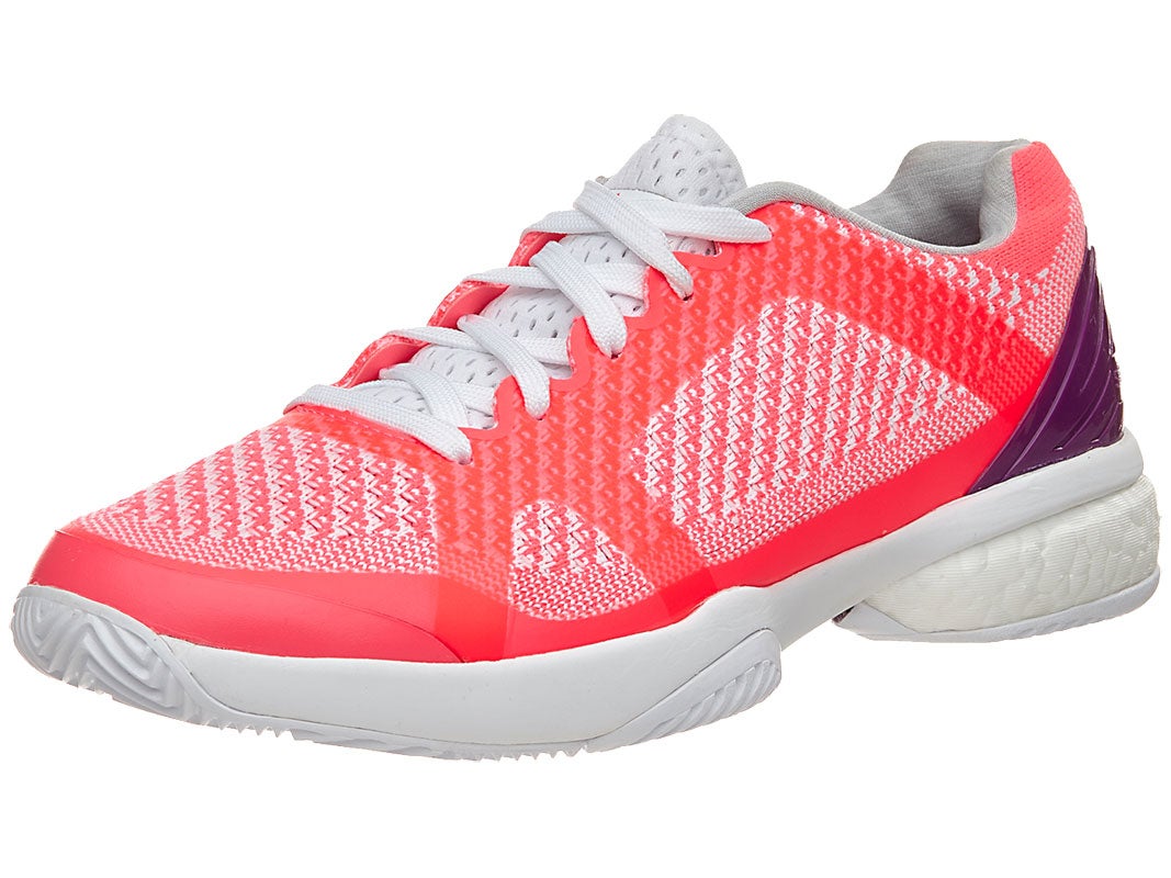 adidas Stella Barricade BOOST Red/White Womens Shoes