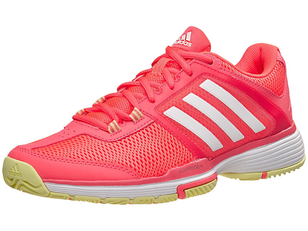 adidas Barricade Club Red/White/Yellow Womens Shoes