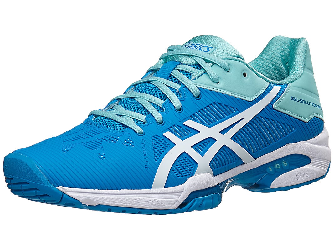 Asics Gel Solution Speed 3 Aqua/Blue Womens Shoes