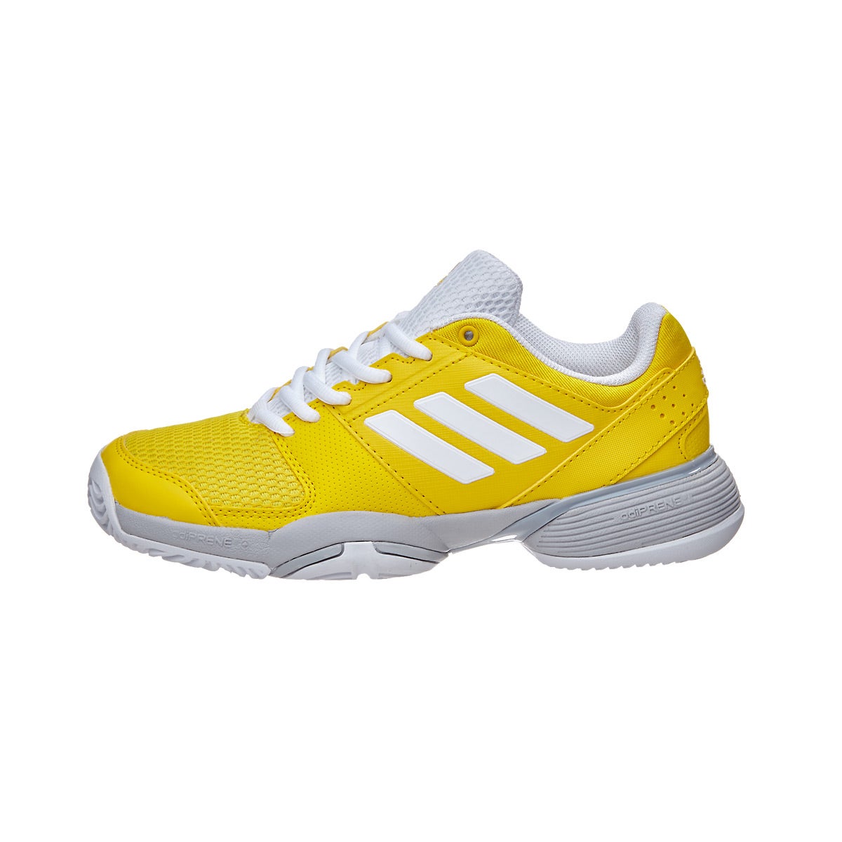 adidas Barricade Club xJ Yellow/White/Grey Junior Shoes ...