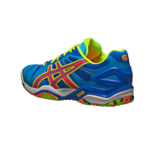 asics gel resolution 5 blue/orange/yellow mens shoes asics gel resolution 5 blue/orange/yellow mens shoes