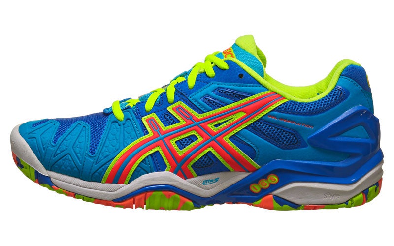 asics gel resolution 5 blue/orange/yellow mens shoes asics gel resolution 5 blue/orange/yellow mens shoes