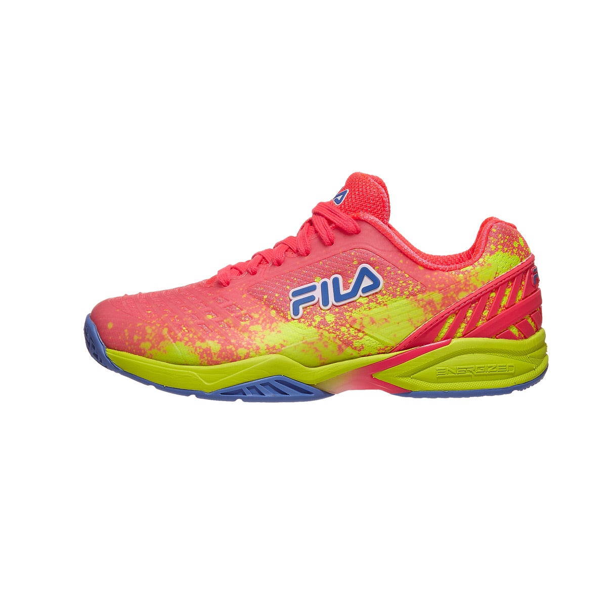 fila shoes pink and yellow