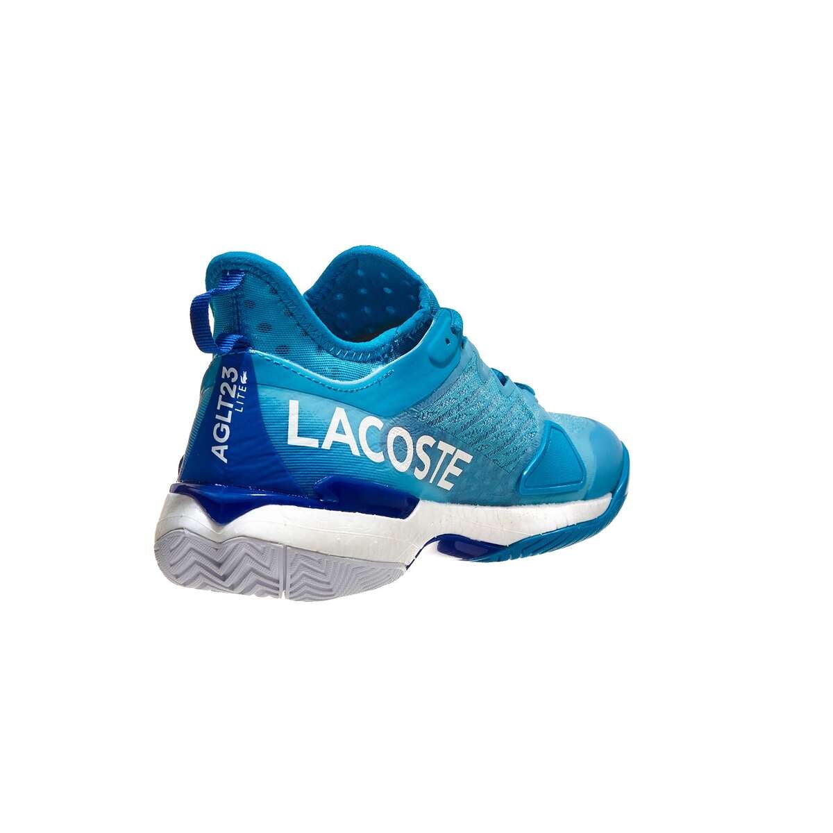 Lacoste AGLT23 Lite Blue Men's Shoes 360° View Tennis Warehouse