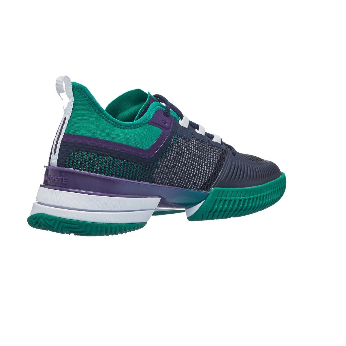 Lacoste AGLT 21 Ultra Navy/Green Men's Shoes 360° View Tennis Warehouse