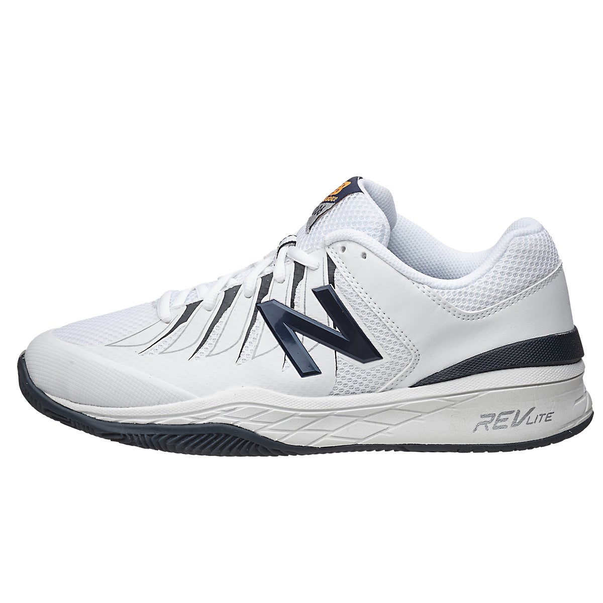 New Balance MC 1006 D Wh/Navy Men's Shoes 360° View Tennis Warehouse