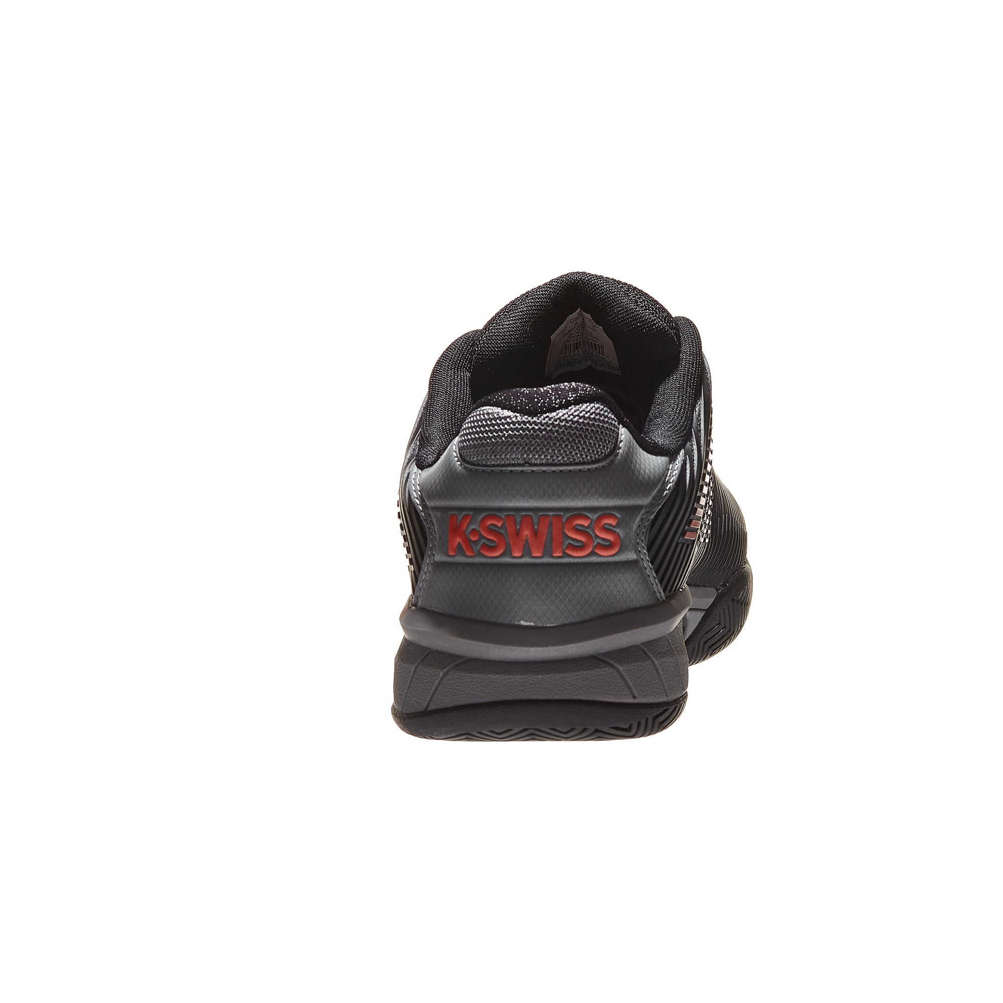 KSwiss Hypercourt Express 2 Black/Grey/Or Men's Shoes 360° View