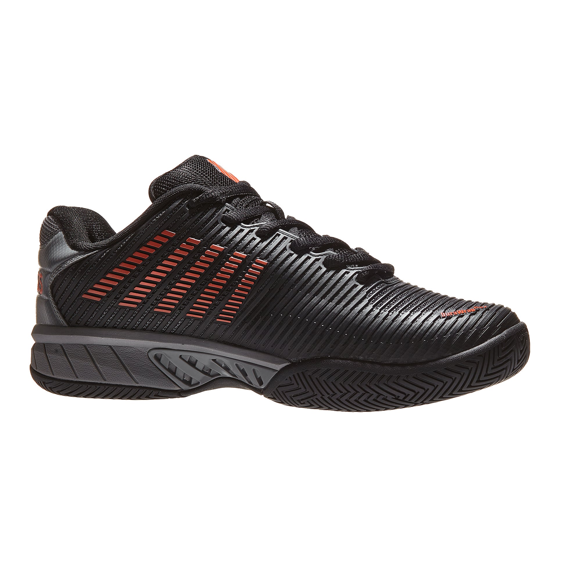 KSwiss Hypercourt Express 2 Black/Grey/Or Men's Shoes 360° View ...