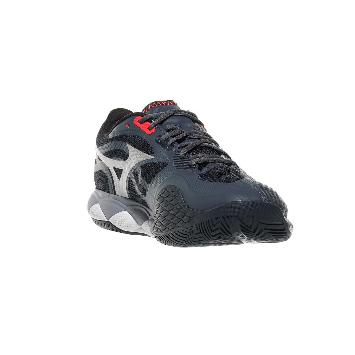 Mizuno Wave Enforce Tour 2 Grey/White Men's Shoes 360° View