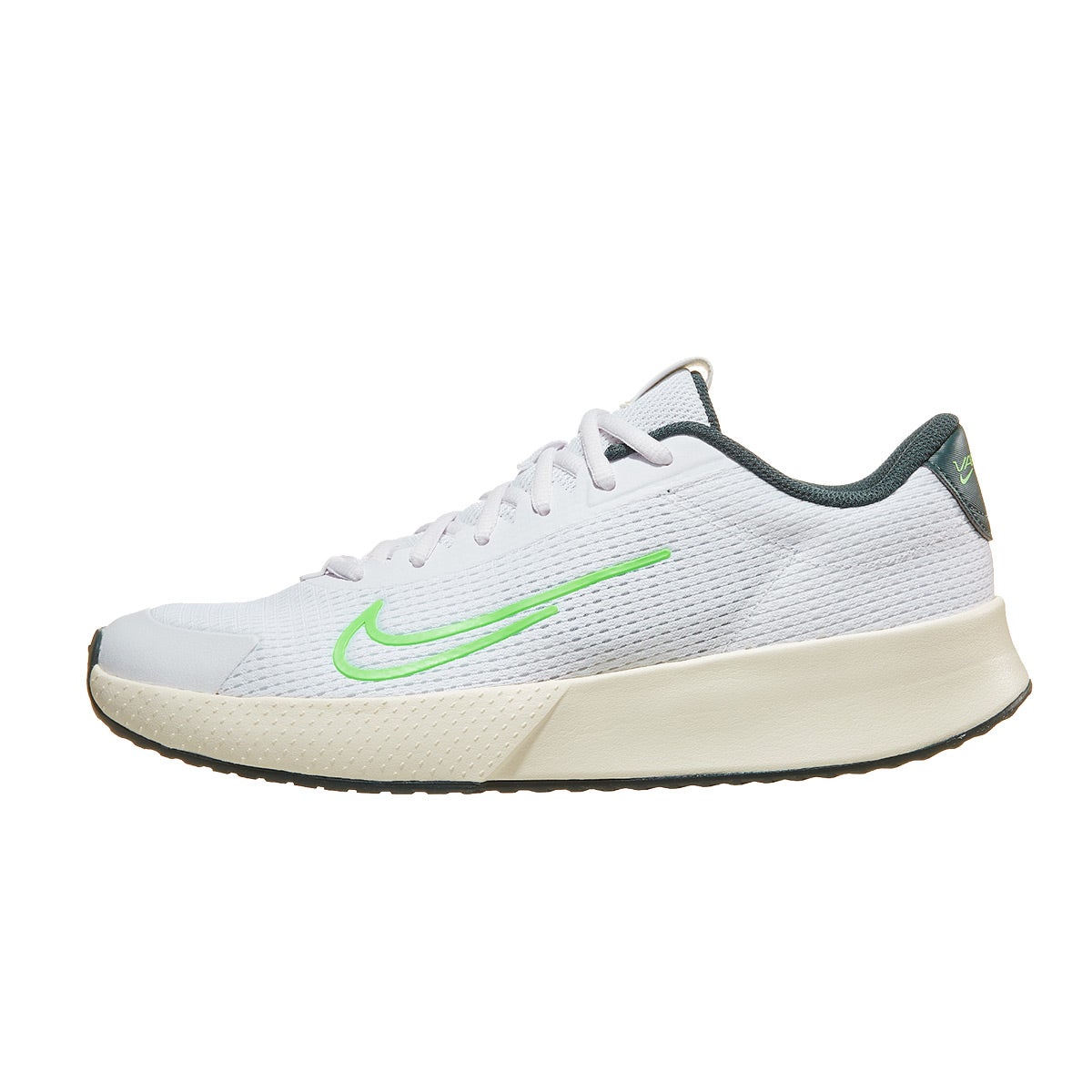 Nike Vapor Lite 2 White/Green/Navy Men's Shoe 360° View Tennis Warehouse