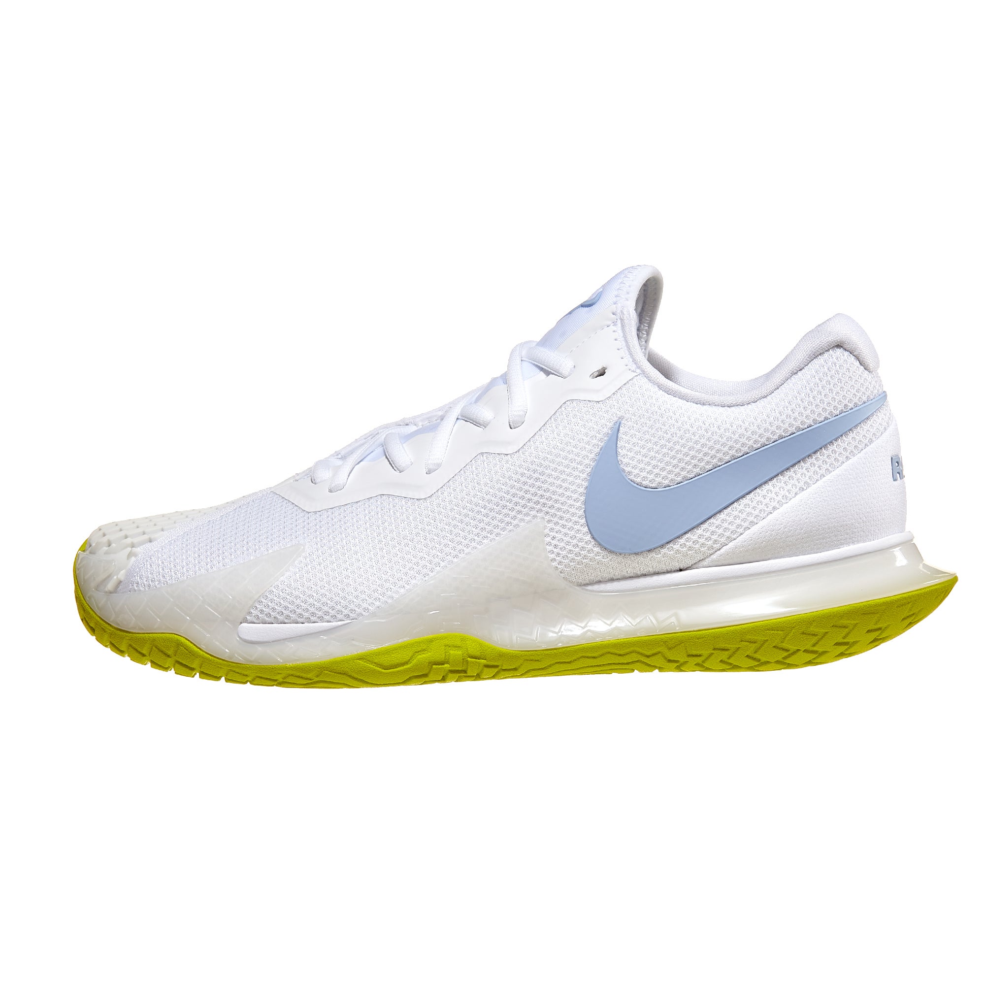 Nike Zoom Vapor Cage 4 Rafa Wh/Cobalt/Gn Men's Shoes 360° View Tennis
