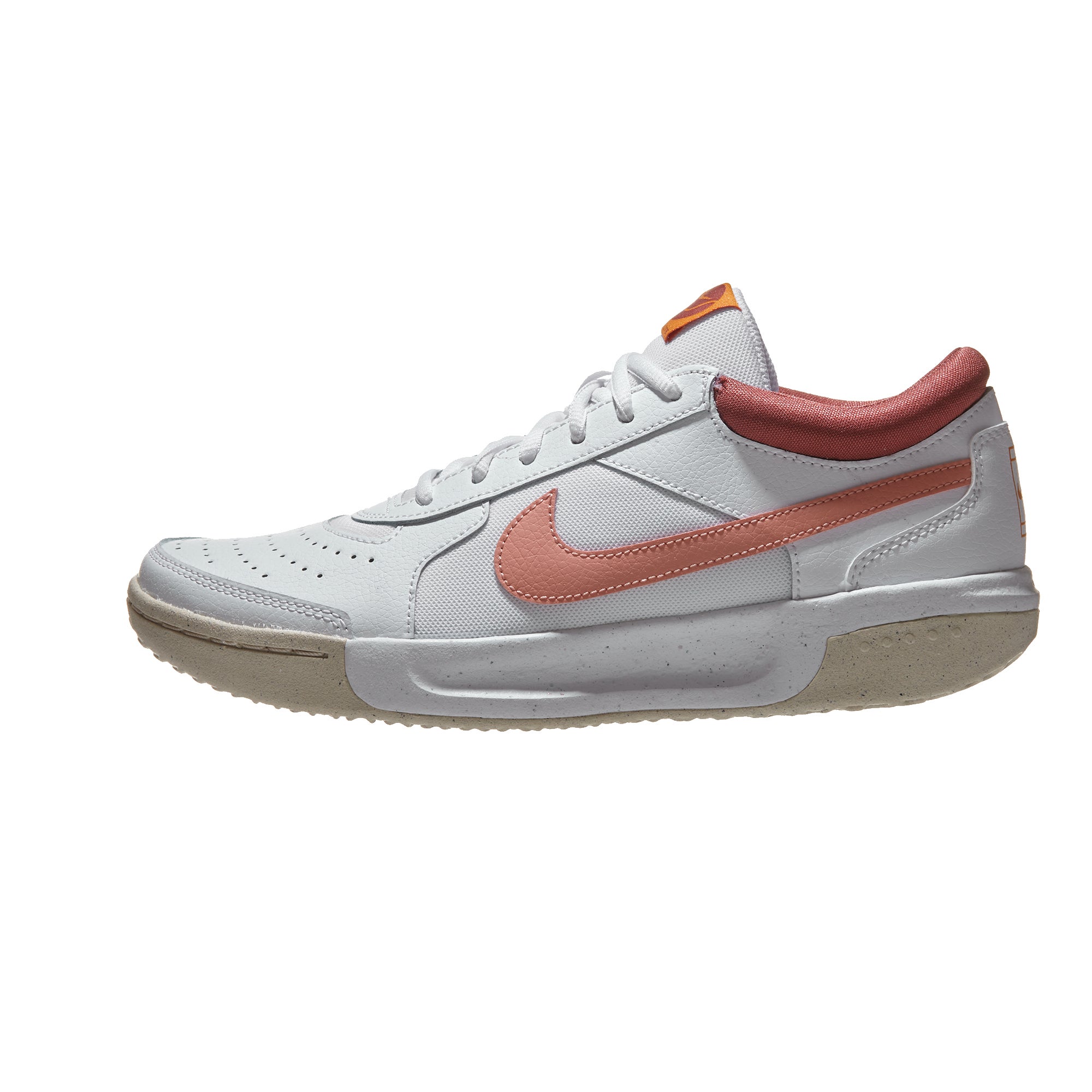Nike Zoom Court Lite 3 White/Root/Rust Women's Shoe 360° View - Tennis ...