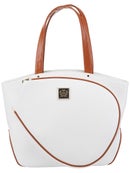 Court Couture Tennis Bags Court Couture Cassanova White Pebble