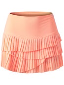 Jupe De Tennis Lucky In Love Siesta – Skort Plissé à Volants – Rose/Bleu – Taille M – NEUF
