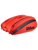 wilson federer dna black 12 pack bag