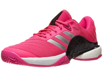 adidas pink and silver shoes