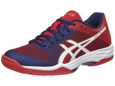 asics red and blue