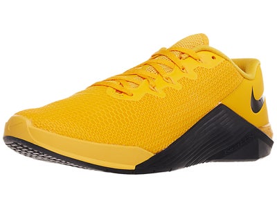 black and yellow mens shoes
