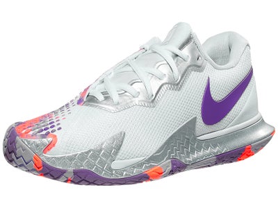 nike white and purple women's shoes