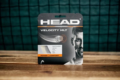 Size 17 HEAD Unisexs Velocity MLT Reel Racquet String-Multi-Colour/NT