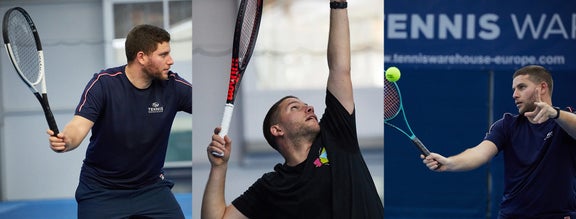 Images of Alex Playing Tennis