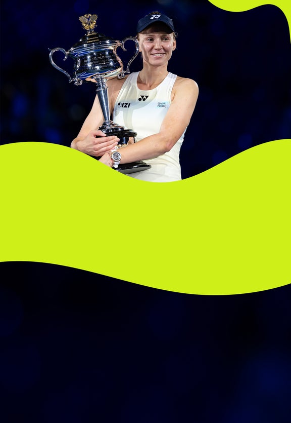 Congratulations <br> Elena Rybakina!