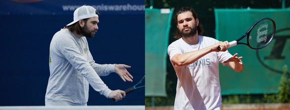 Images of Benji Playing Tennis