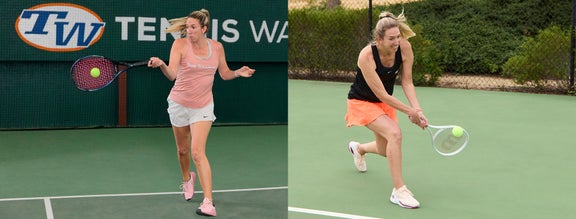 Images of Brittany Playing Tennis