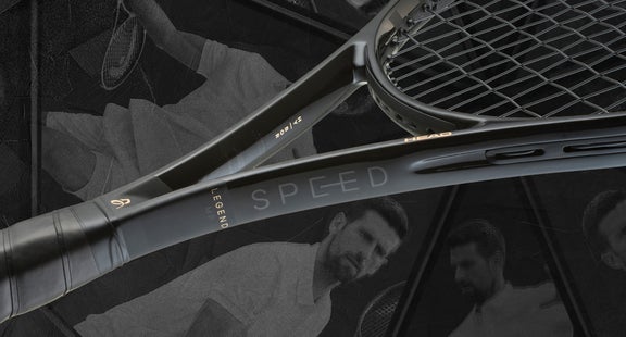 New Racquet Close-Up Image