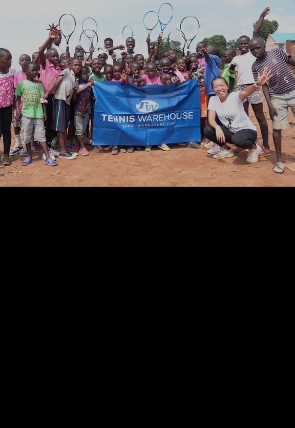 'Health, happiness & <br>opportunity through tennis'