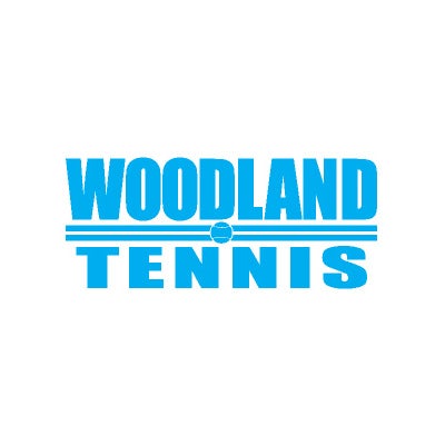 Woodland Tennis Embroidery Design Example