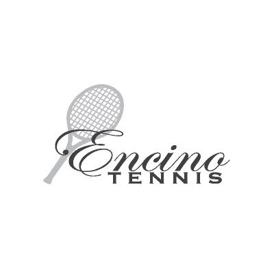 Encino Tennis Embroidery Design Example