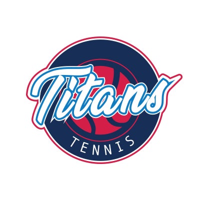 Titans Tennis Logo Example