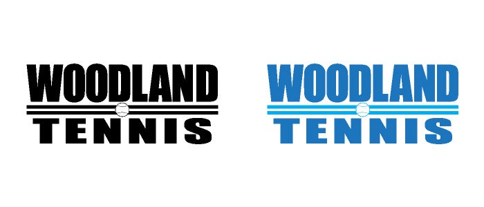 Woodland Tennis Screenprint Design Example