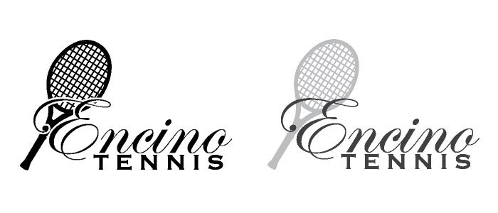 Encino Tennis Screenprint Design Example