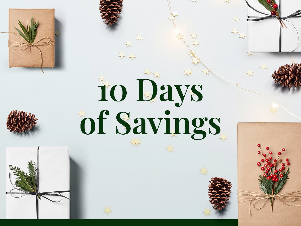 10 Days of Savings!