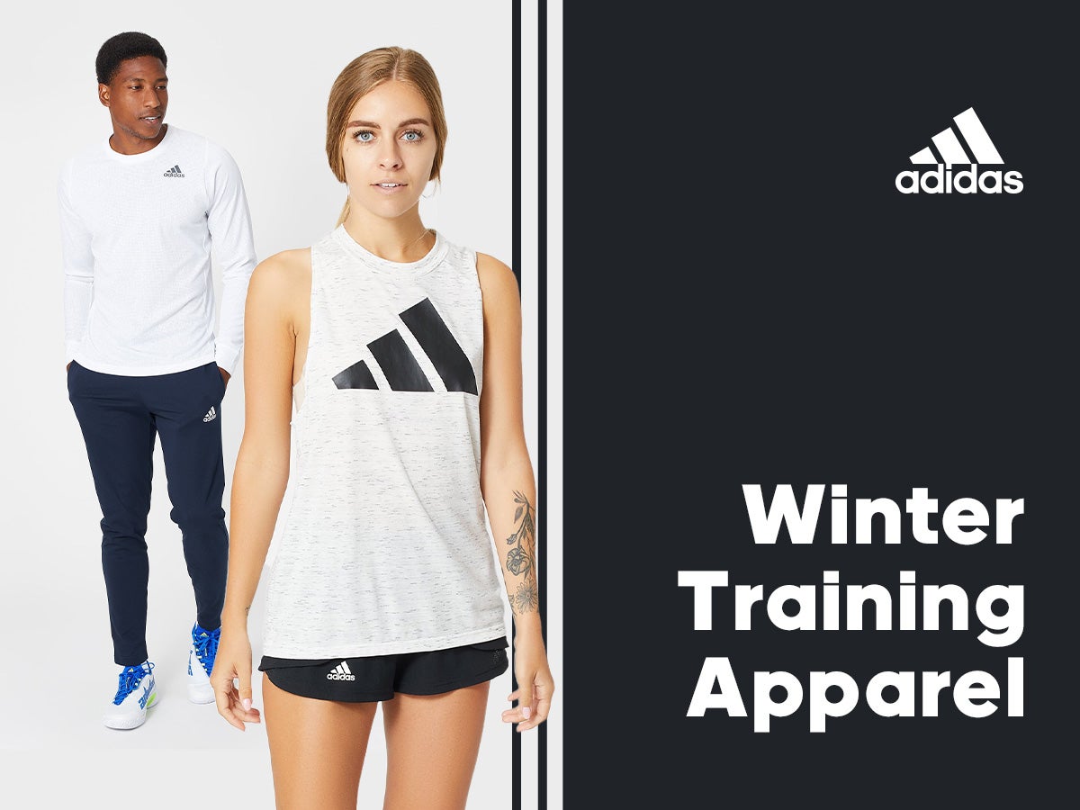 adidas Winter Training Apparel. 