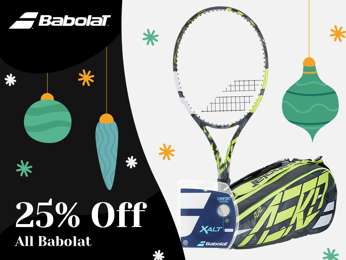 25% Off All Babolat Gear!