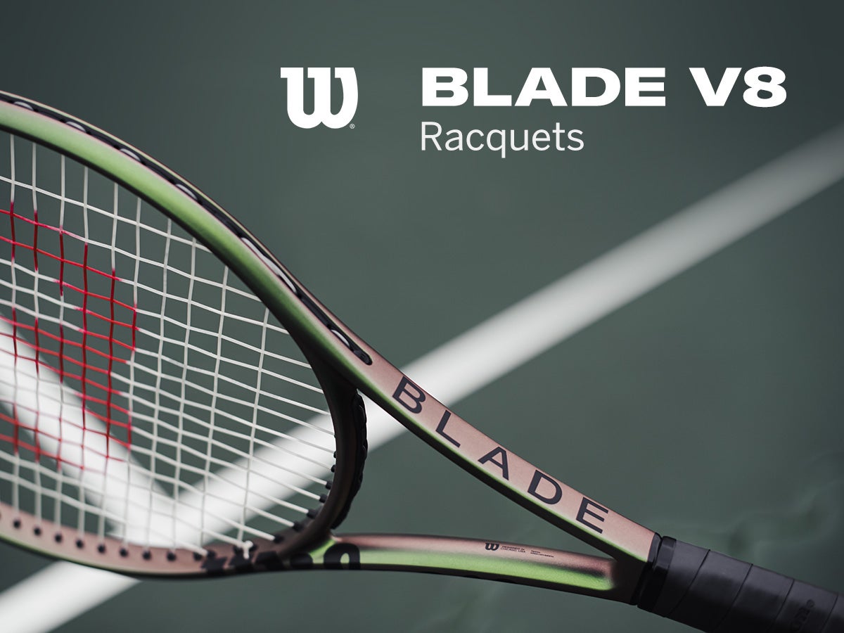 Demo Wilson Blade v8 Racquets Today. 