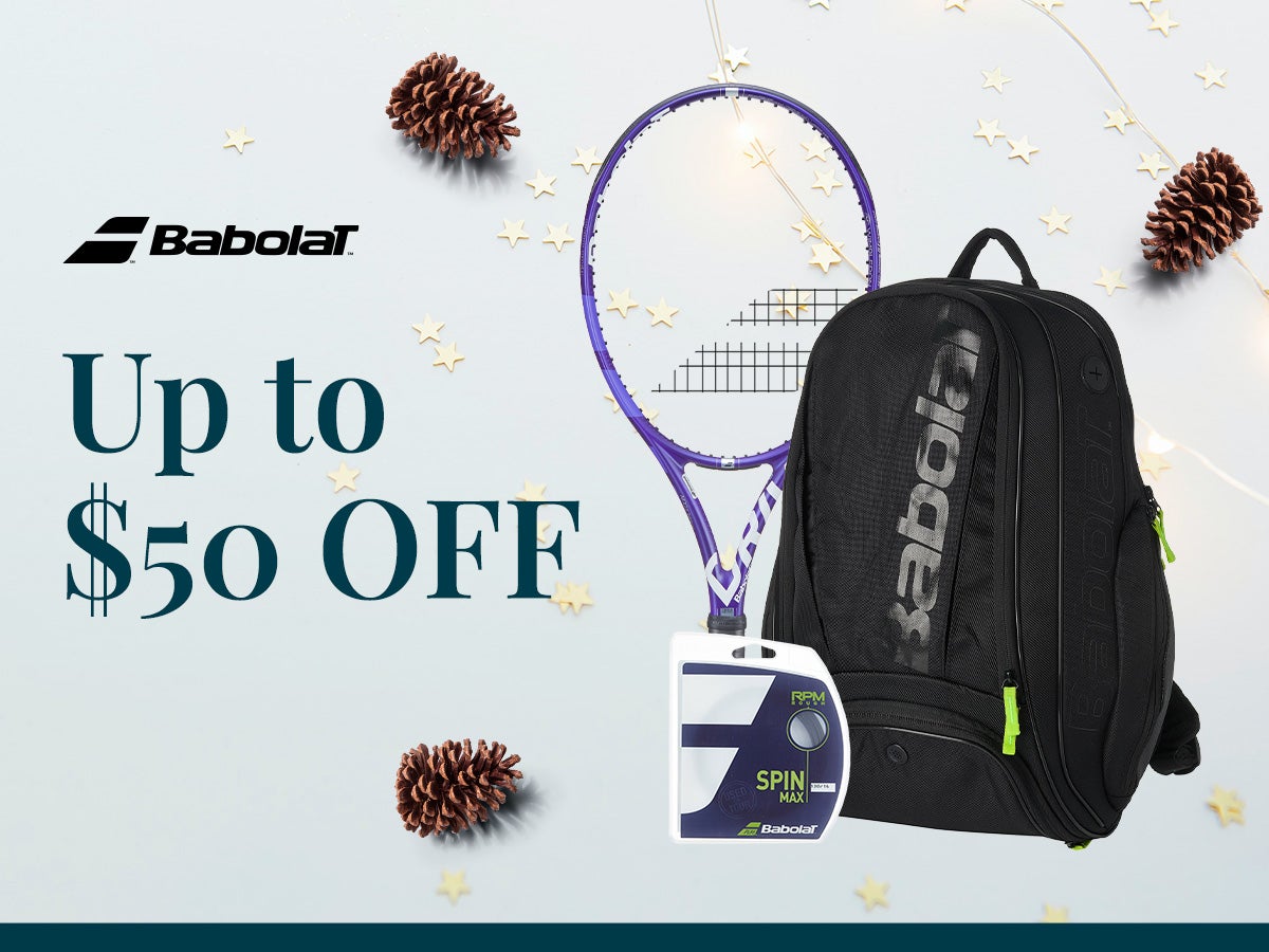 Up to $50 Off Select Babolat Gear.