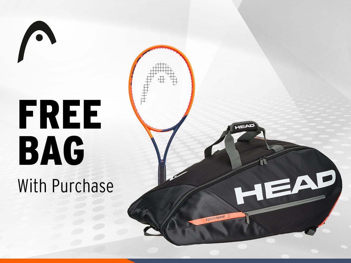 Free Bag with Select Head Racquets