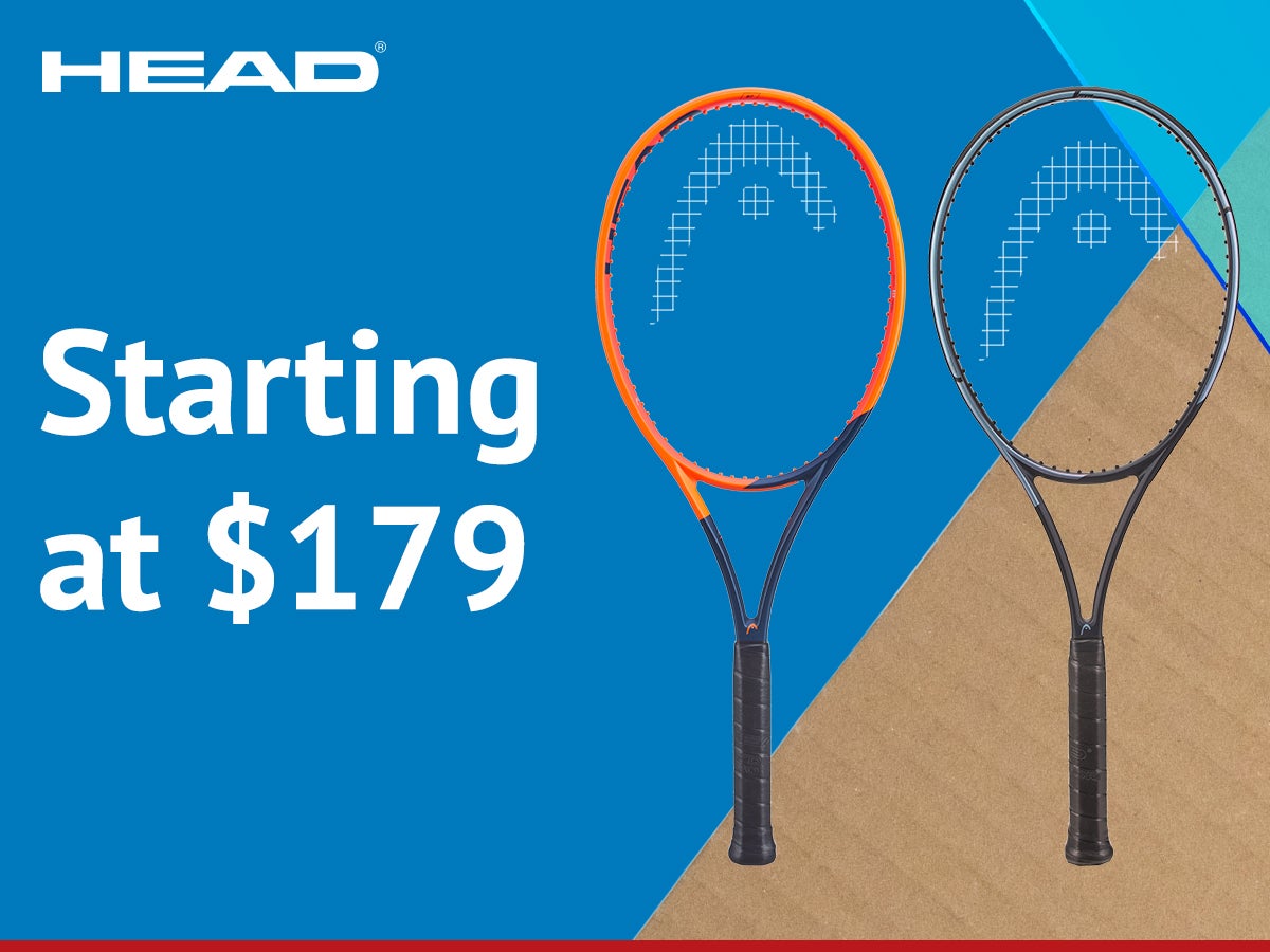 Save on Head Gravity & Radical Racquets